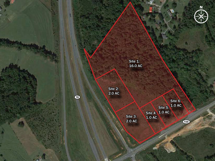 Excess Land for Sale – Maiden, NC