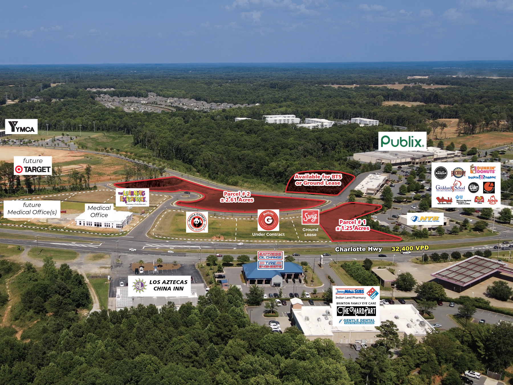 Outparcels Available for Lease / Sale – Indian Land
